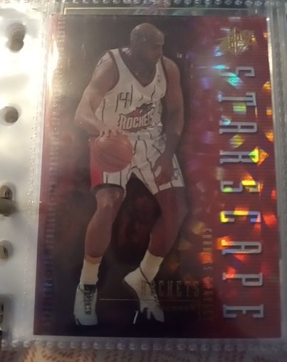 1999-00 Upper Deck SPx #ST8 Charles Barkley Starscape — front