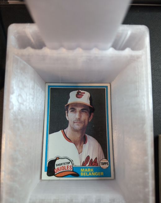 1981 Topps #641 Mark Belanger — front