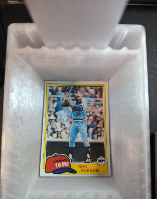 1981 Topps #75 Ron Jackson — front