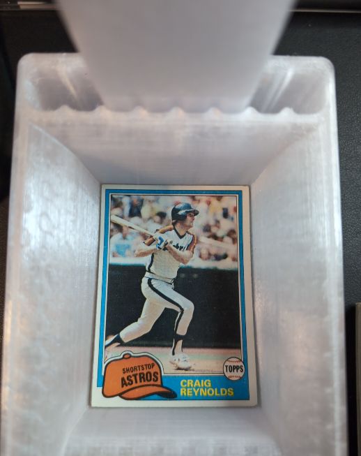 1981 Topps #617 Craig Reynolds — front