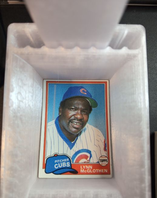 1981 Topps #609 Lynn McGlothen — front