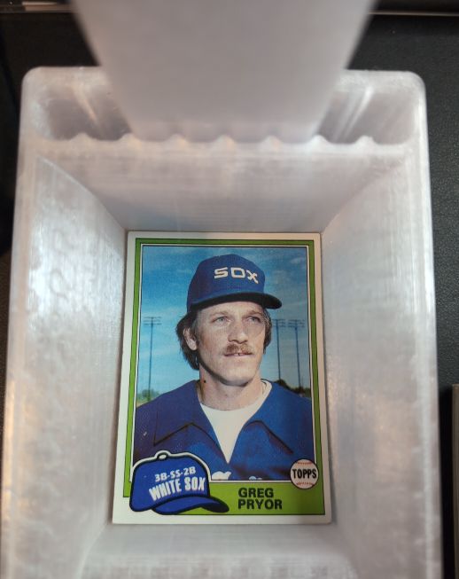 1981 Topps #608 Greg Pryor — front