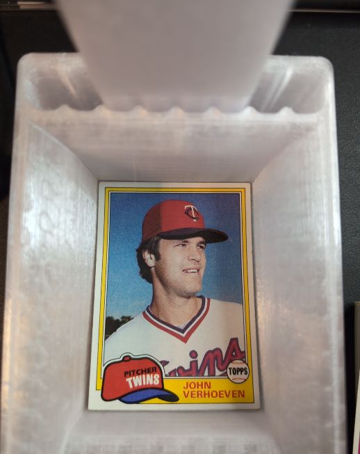 1981 Topps Traded #771T John Verhoeven — front