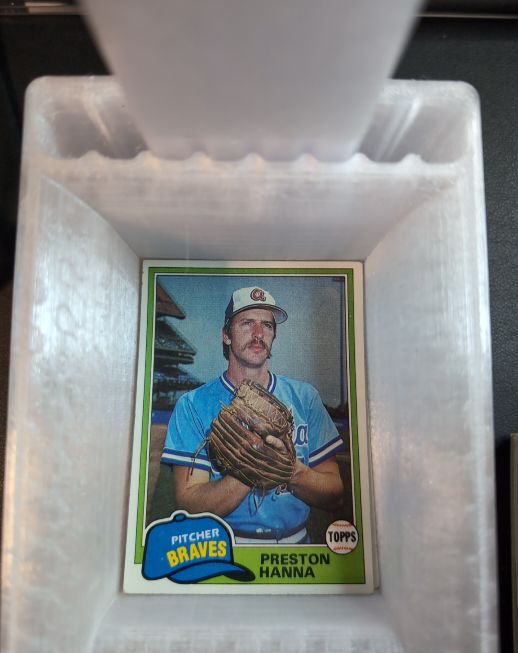 1981 Topps #594 Preston Hanna — front