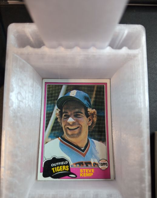 1981 Topps #593 Steve Kemp — front