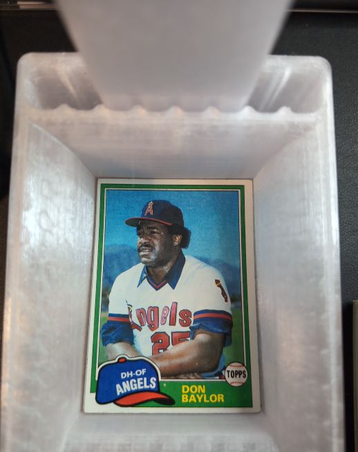 1981 Topps #580 Don Baylor — front