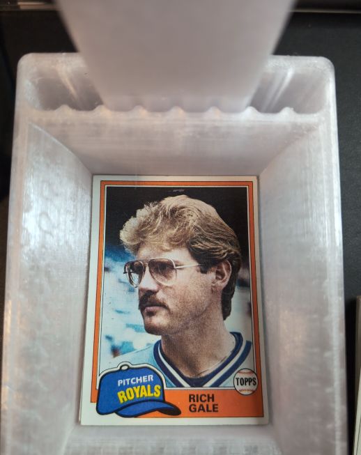 1981 Topps #544 Rich Gale — front