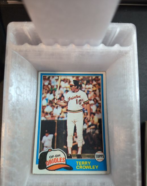 1981 Topps #543 Terry Crowley — front