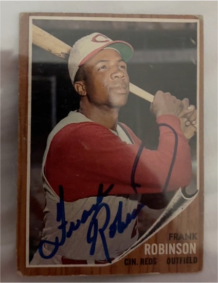 1962 Topps #350 Frank Robinson — front