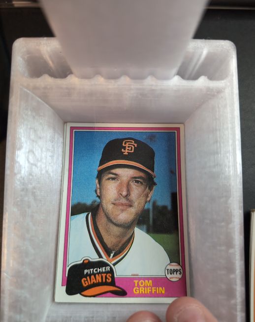 1981 Topps #538 Tom Griffin — front