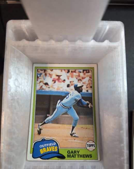 1981 Topps #456 Gary Matthews — front