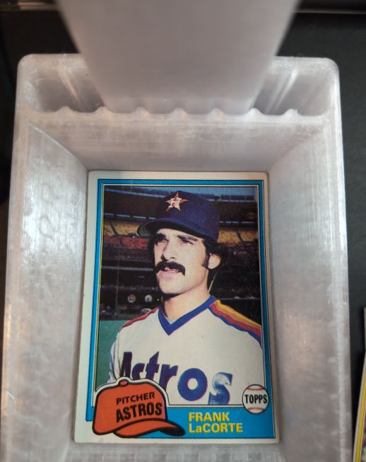 1981 Topps Stickers #168 Frank LaCorte — front