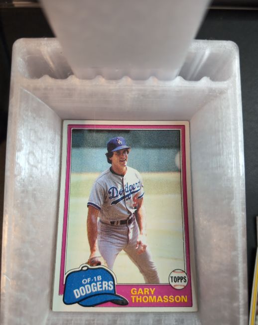 1981 Topps #260 Gary Thomasson — front