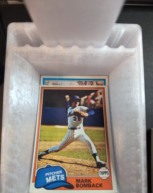 1981 Topps #unknown Mark Bomback — front
