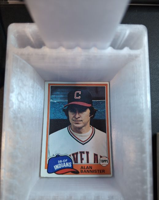 1981 Topps #709 Alan Bannister — front