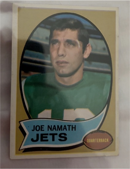1970 Topps #150 Joe Namath — front