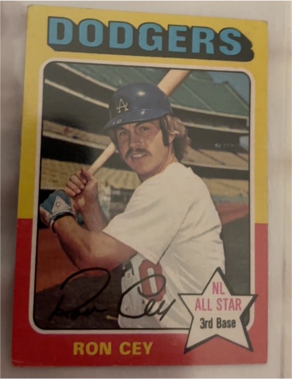 1975 Topps #390 Ron Cey — front