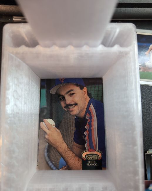 1992 Topps Stadium Club #565 John Franco — front