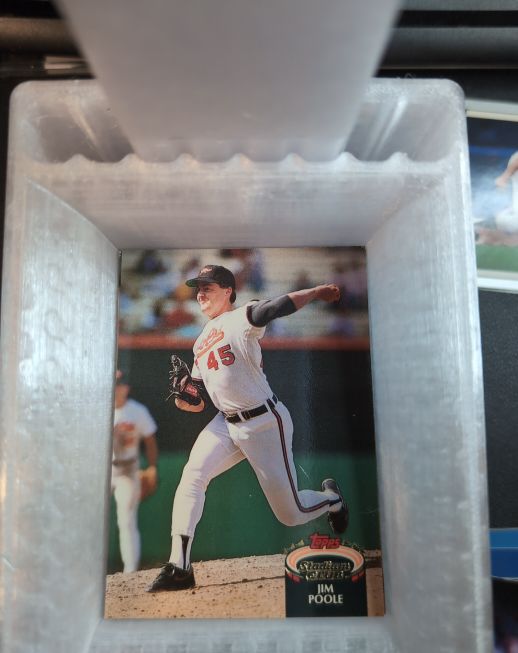 1993 Topps Stadium Club #45 Jim Poole — front