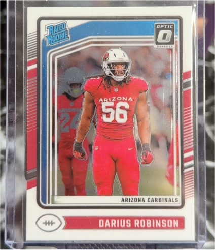 2024 Donruss Optic #225 Darius Robinson — front