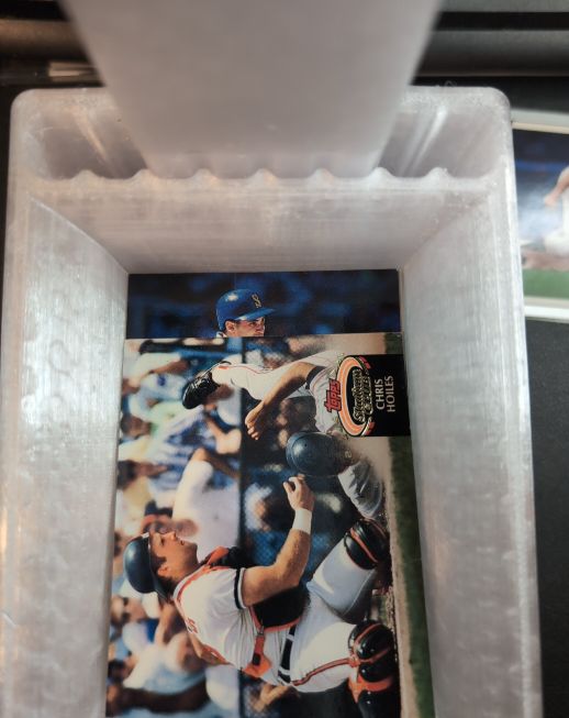 1991 Topps Stadium Club #108 Chris Hoiles — front
