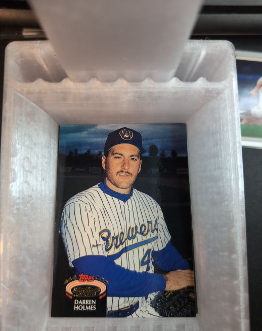1993 Topps #4 Darren Holmes — front