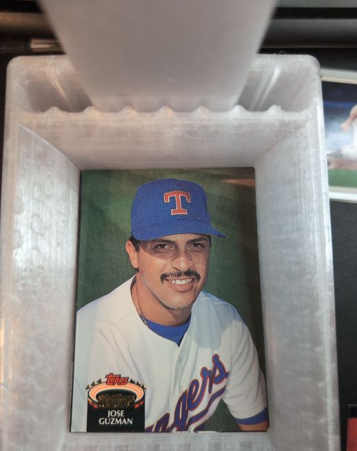 1991 Topps #600 Jose Guzman — front