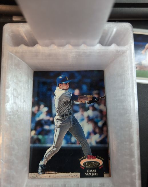 1995 Topps Stadium Club #SC-1 Omar Vizquel — front