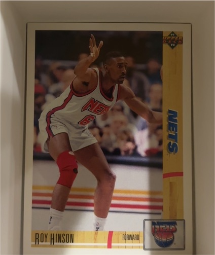 1991-92 Upper Deck #389 Roy Hinson — front