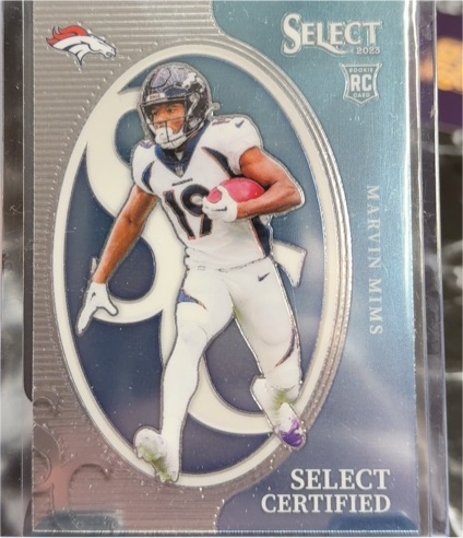 2023 Panini Select Certified Rookies #CRO-MMI Marvin Mims — front