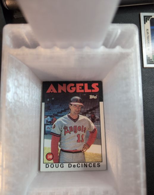 1986 Topps #257 Doug DeCinces — front