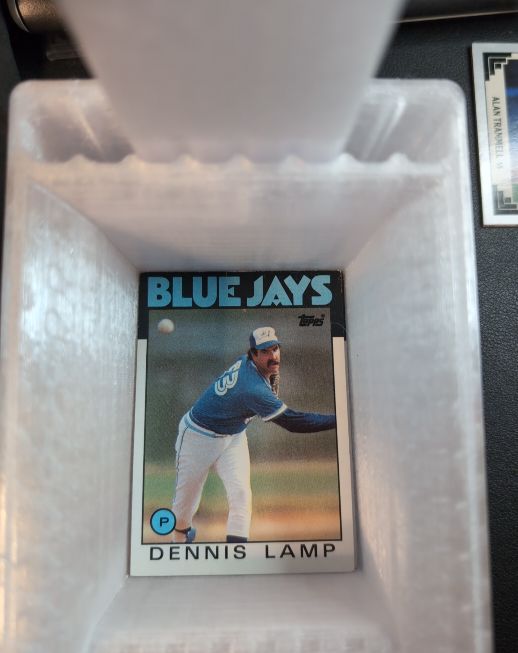 1986 Topps #219 Dennis Lamp — front