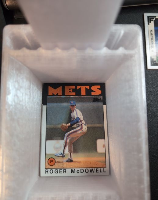 1986 Topps #547 Roger McDowell — front