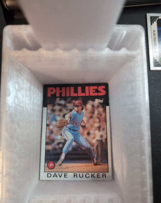1986 Topps #39 Dave Rucker — front