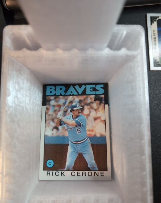 1986 Topps #747 Rick Cerone — front