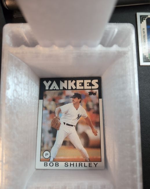 1986 Topps #213 Bob Shirley — front