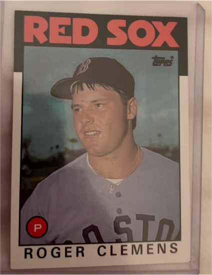 1986 Topps #661 Roger Clemens — front
