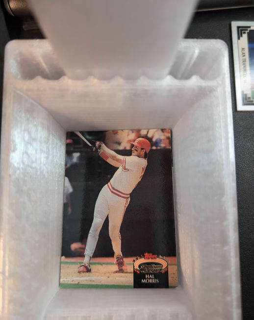 1992 Topps Stadium Club #63 Hal Morris — front