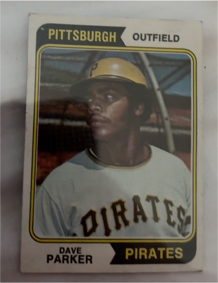 1974 Topps #252 Dave Parker — front