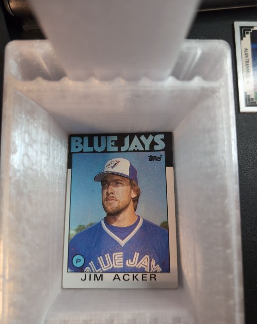 1986 Topps #650 Jim Acker — front