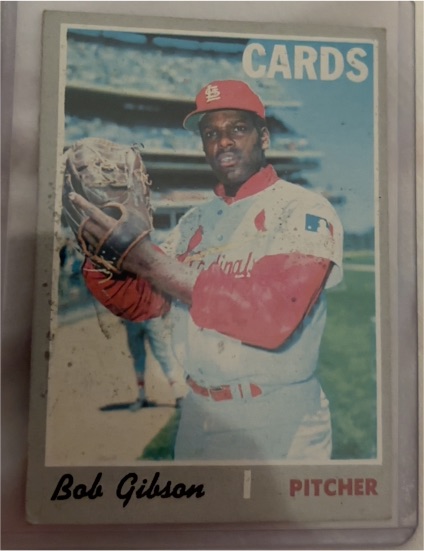 1970 Topps #530 Bob Gibson — front