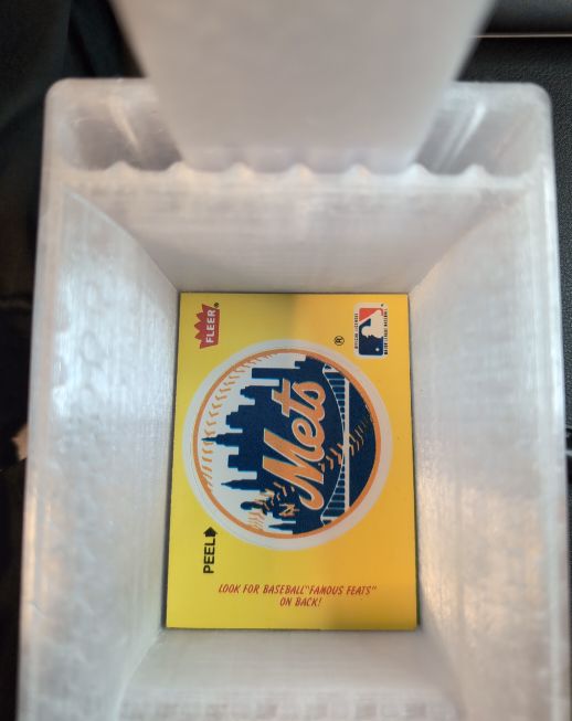 1984 Fleer New York Mets Logo Sticker — front