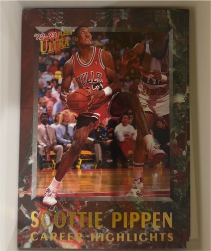1992-93 Fleer Ultra Career Highlights #6 Scottie Pippen — front