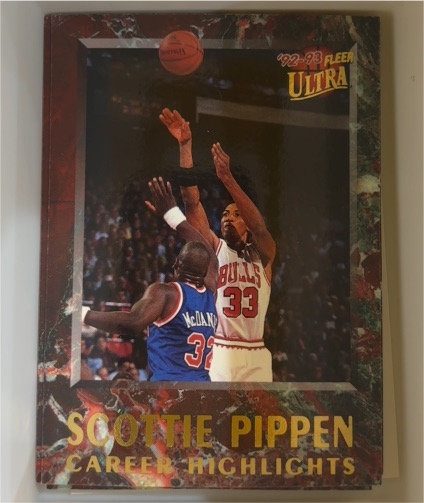 1992-93 Fleer Ultra #7 Scottie Pippen Career Highlights — front
