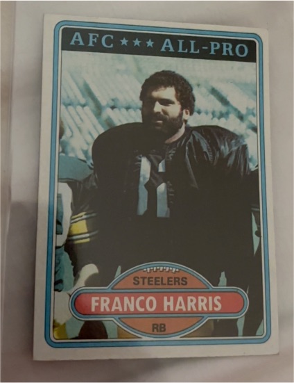 1980 Topps #400 Franco Harris — front