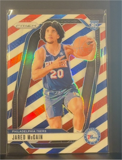 2024-25 Panini Prizm #222 Jared McCain — front