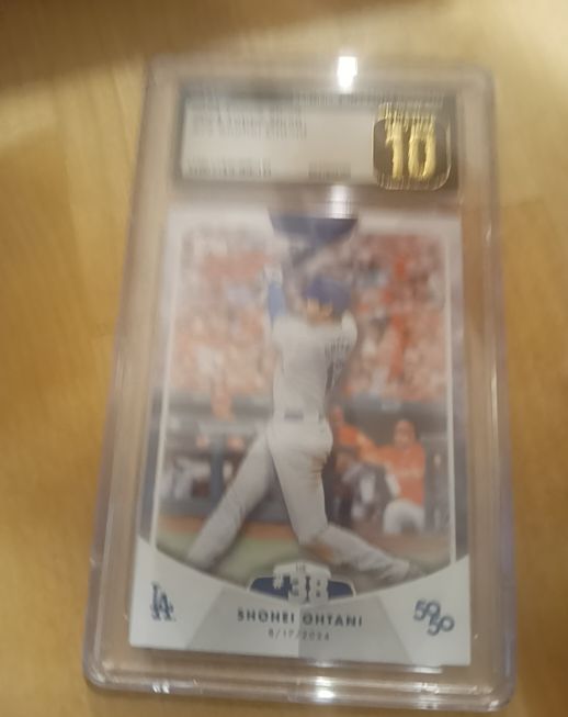 2024 Topps Now #50/50 Shohei Ohtani — front
