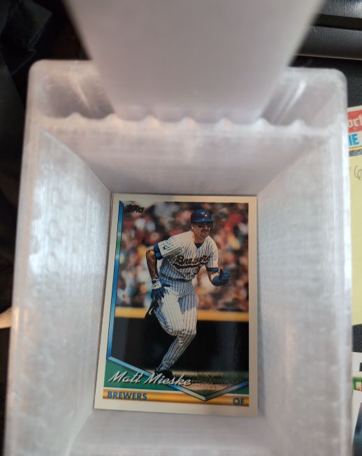 1993 Topps #381 Matt Mieske — front