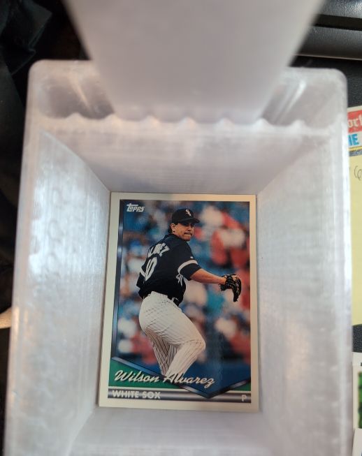 1994 Topps #299 Wilson Alvarez — front