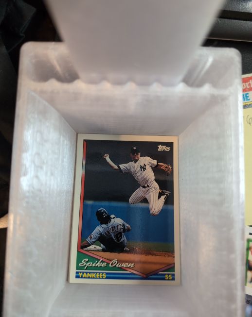 1994 Topps # Spike Owen Yankees SS — front